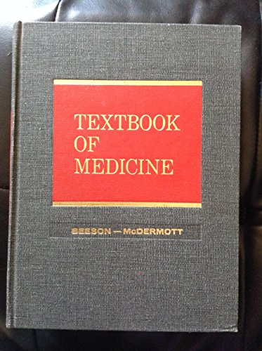 Imagen de archivo de Textbook of medicine a la venta por ThriftBooks-Atlanta