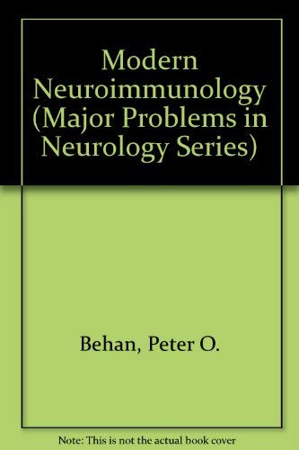 Beispielbild fr CLINICAL NEUROIMMUNOLOGY, Volume 8 in Series, MAJOR PROBLEMS in NEUROLOGY * zum Verkauf von L. Michael