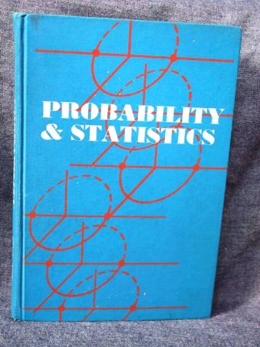 Imagen de archivo de Probability and statistics a la venta por HPB-Red