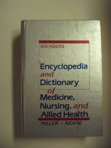 Imagen de archivo de Encyclopedia and dictionary of medicine, nursing, and allied health a la venta por HPB-Red