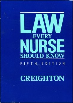 Stock image for Law Every Nurse Should Know for sale by Better World Books: West