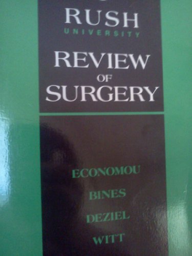 9780721620701: Rush University Review of Surgery