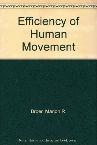 Stock image for Efficiency of human movement for sale by LibraryMercantile