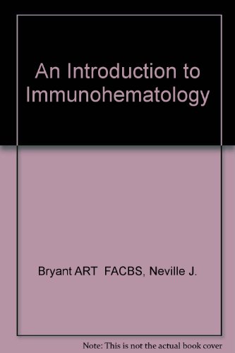 9780721621678: An Introduction to Immunohematology