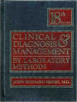 Beispielbild fr Clinical Diagnosis and Management by Laboratory Methods zum Verkauf von Basement Seller 101