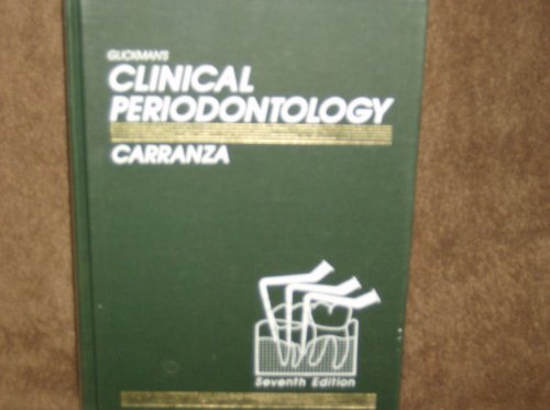 Imagen de archivo de Glickman's Clinical Periodontology a la venta por Better World Books