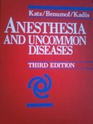 Imagen de archivo de ANESTHESIA AND UNCOMMON DISEASES, Third Edition a la venta por SUNSET BOOKS