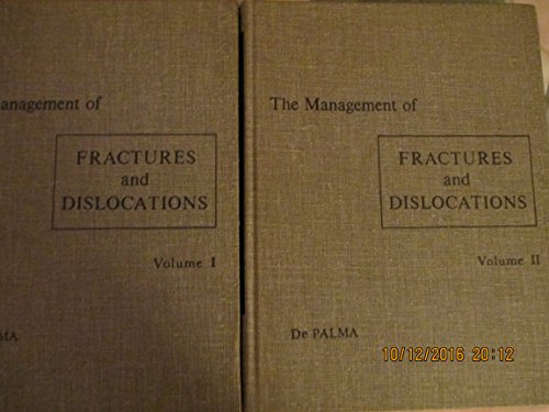 Stock image for Depalma's the Management of Fractures and Dislocations: An Atlas [Vols. I and II] for sale by HPB-Red