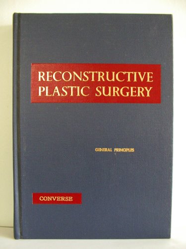 Imagen de archivo de Reconstructive Plastic Surgery General Principles, Volume 1 a la venta por HPB-Emerald