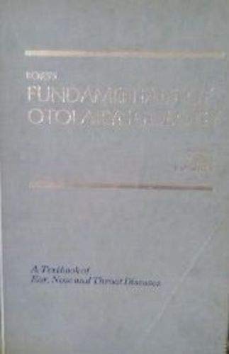 Beispielbild fr Boies Fundamentals of Otolaryngology: A Textbook of Ear, Nose and Throat Diseases zum Verkauf von HPB-Red