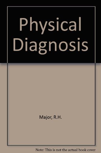 Beispielbild fr Major's Physical Diagnosis zum Verkauf von Better World Books