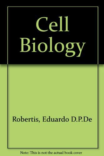 Beispielbild fr Cell biology zum Verkauf von Wonder Book
