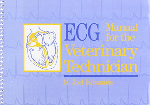 9780721630830: ECG Manual for the Veterinary Technician