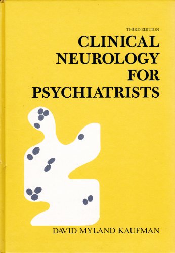 Stock image for Clinical Neurology for Psychiatrists for sale by Wonder Book