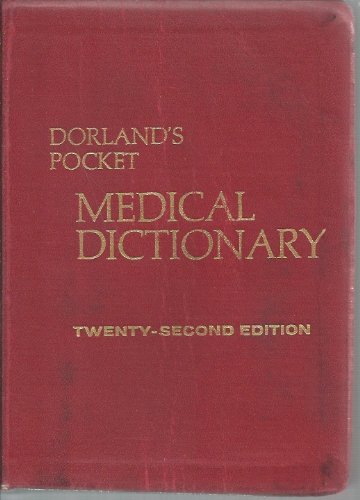 Stock image for Dorland's Pocket Medical Dictionary for sale by Open Books