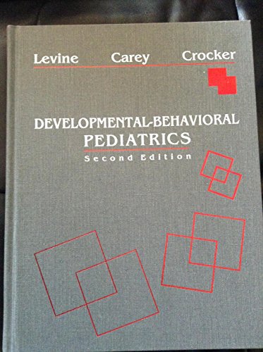 Beispielbild fr Developmental-Behavioral Pediatrics. 2nd Edition. zum Verkauf von Bingo Used Books