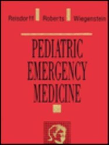 Imagen de archivo de Pediatric Emergency Medicine a la venta por Better World Books