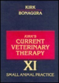 Beispielbild fr Current Veterinary Therapy XI: Small Animal Practice zum Verkauf von ThriftBooks-Atlanta