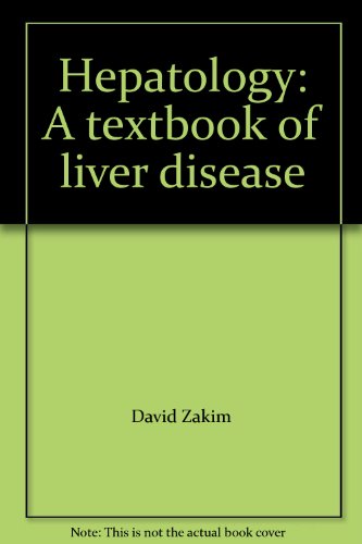 Beispielbild fr Hepatology: A textbook of liver disease zum Verkauf von HPB-Red