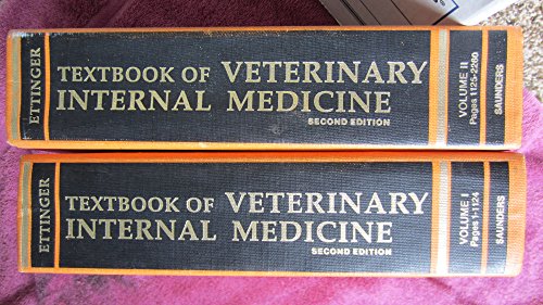 Imagen de archivo de Textbook of Veterinary Internal Medicine: Diseases of the Dog and Cat (2 volume set) a la venta por HPB-Red