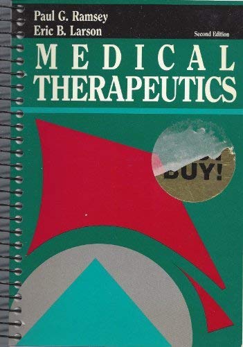 9780721634968: Medical Therapeutics: A Pocket Companion