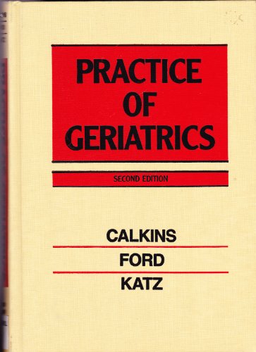 Imagen de archivo de Practice of Geriatrics a la venta por HPB-Red