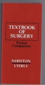 Imagen de archivo de Textbook of Surgery: Pocket Companion a la venta por The Book Cellar, LLC