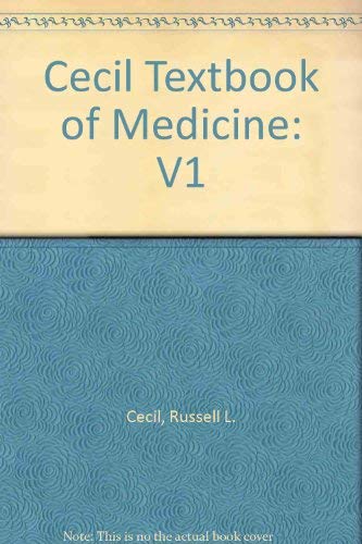 Imagen de archivo de Cecil Textbook of Medicine a la venta por Better World Books