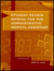 Imagen de archivo de Student Review Manual for the Administrative Medical Assistant a la venta por The Yard Sale Store