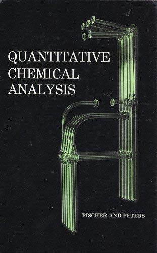 Stock image for Quantitative Chemical Analysis for sale by ThriftBooks-Dallas
