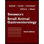 Beispielbild fr Strombeck's Small Animal Gastroenterology zum Verkauf von Wonder Book
