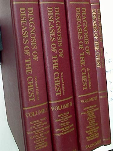 Imagen de archivo de Diagnosis of Diseases of the Chest: Second Edition: Volume IV a la venta por Friendly Books