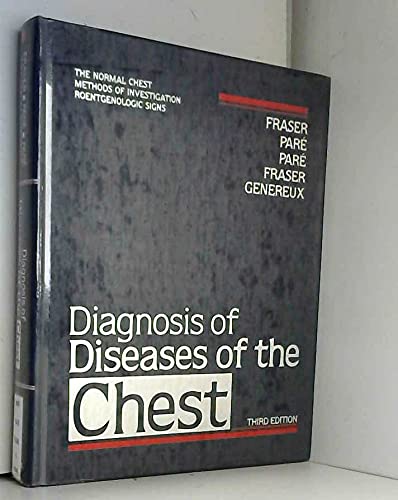 Beispielbild fr Diagnosis of Diseases of the Chest zum Verkauf von medimops