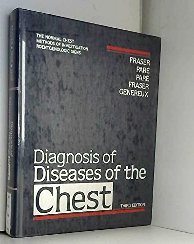 Imagen de archivo de Diagnosis of Diseases of the Chest a la venta por HPB-Red