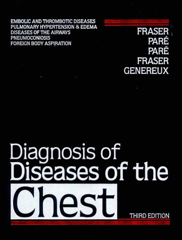 Beispielbild fr Diagnosis of Diseases of the Chest zum Verkauf von Better World Books