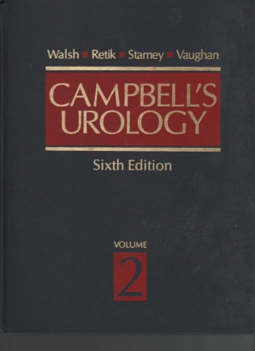 Stock image for Campbell's Urology (Vol. 2) for sale by Phatpocket Limited