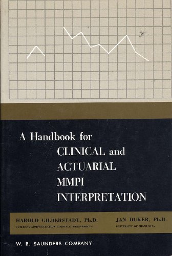 Stock image for Handbook of Clinical and Actuarial MMPI Interpretation for sale by Better World Books