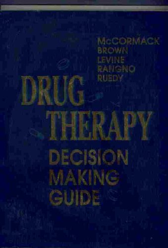 Beispielbild fr Drug Therapy Decision Making Guide zum Verkauf von Wonder Book