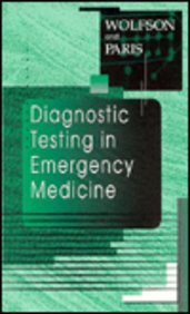 Beispielbild fr Diagnostic Testing in Emergency Medicine zum Verkauf von ThriftBooks-Atlanta