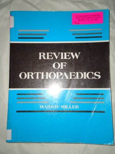 Stock image for Review of Orthopaedics for sale by WorldofBooks