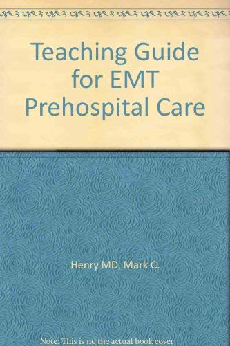9780721646190: Teaching Guide for Emt Prehospital Care