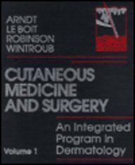 9780721648521: Cutaneous Medicine and Surgery: An Integrated Program in Dermatology