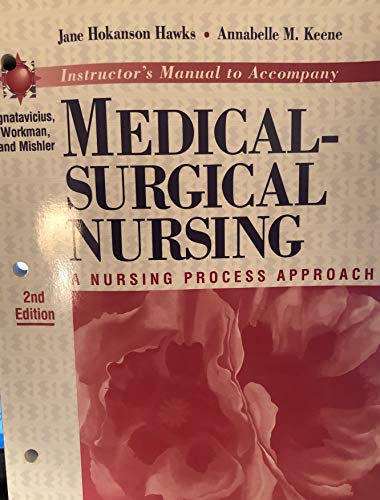 Stock image for Medical-surgical Nursing: Instructor's Manual for sale by Irish Booksellers
