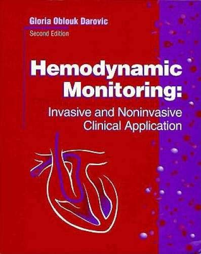 9780721649016: Hemodynamic Monitoring: Invasive and Noninvasive Clinical Application