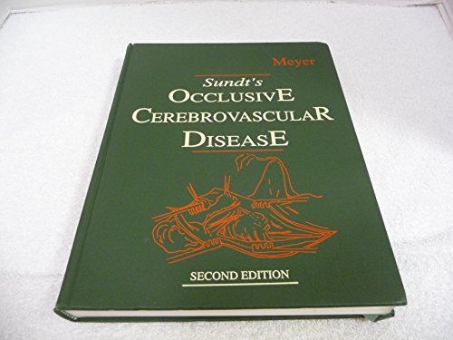 Imagen de archivo de Sundt*s Occlusive Cerebrovascular Disease a la venta por Basi6 International