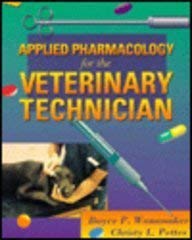 Imagen de archivo de Applied Pharmacology for the Veterinary Technician a la venta por Mt. Baker Books