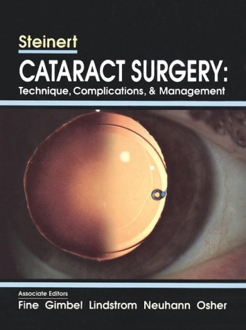 Beispielbild fr Cataract Surgery: Technique, Complications, & Management zum Verkauf von CSG Onlinebuch GMBH