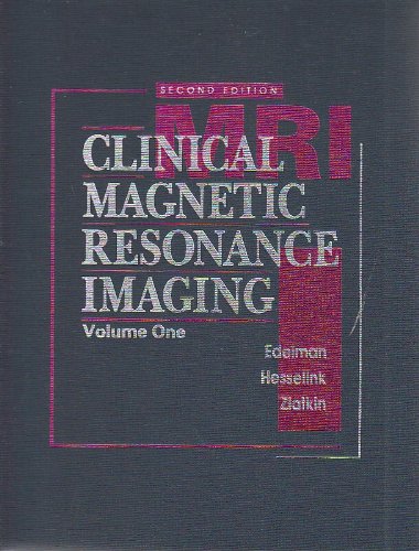 Stock image for Clinical Magnetic Resonance Imaging (Two-Volume Set) for sale by HPB-Red