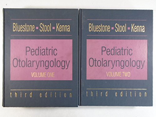 Imagen de archivo de Pediatric Otolaryngology Volume One a la venta por Friendly Books