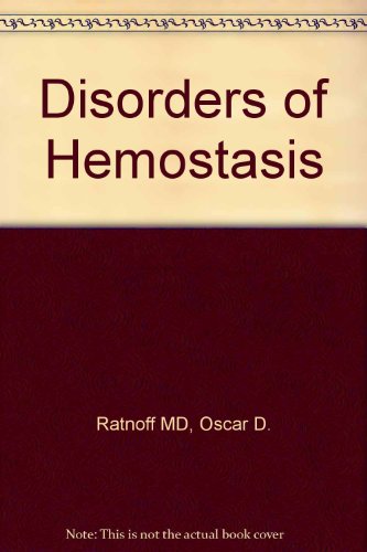 Imagen de archivo de Disorders of Hemostasis a la venta por Books Puddle